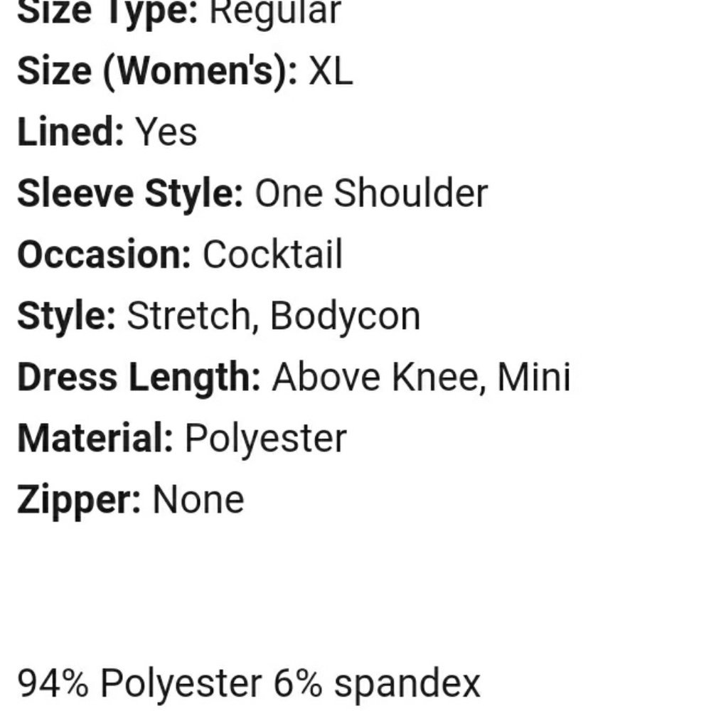 NWT Soprano 1 shoulder Silky rouched bodycon dress. Asymmetrical - Picture 4 of 7